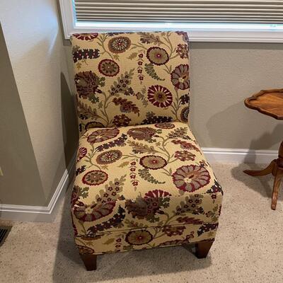 Armless Accent Chair