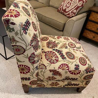 Armless Accent Chair