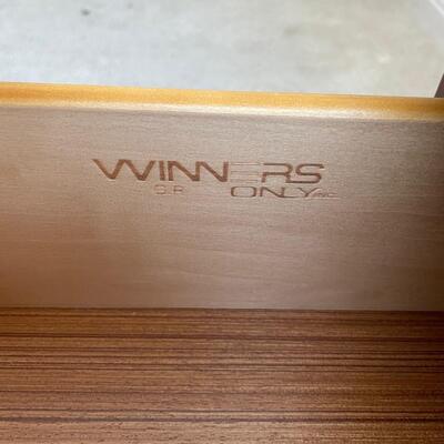 Winner's Only Narrow Wooden nightstand