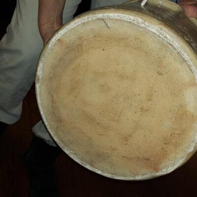 Slip Decorated pottery crock