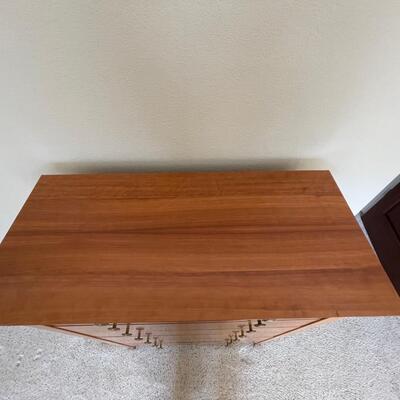 Tall Wood Chest of Drawers