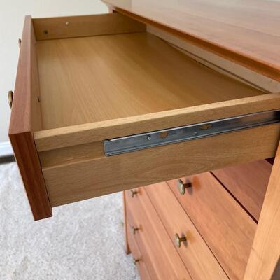 Tall Wood Chest of Drawers