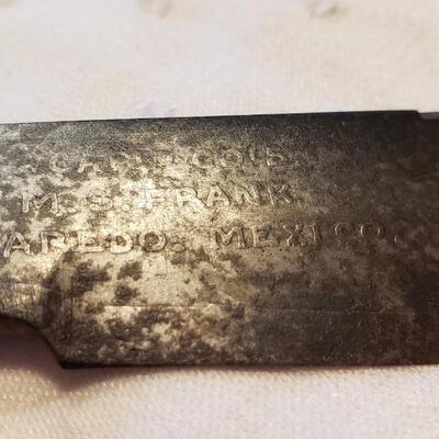 Vintage knife made in Mexico