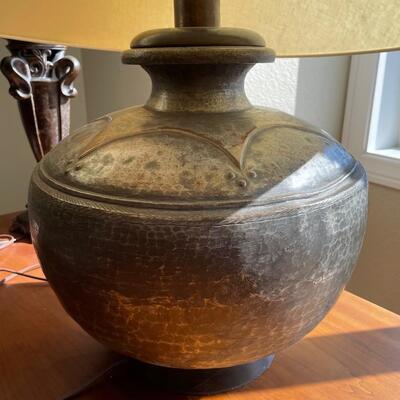 Ceramic Urn Lamp