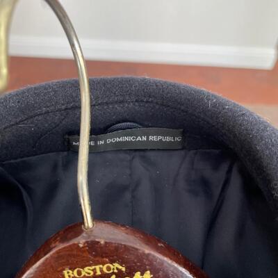 Men's M/L Black Leather Jacket, wool coat and Tommy Bahama Shirts
