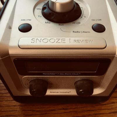 American Innovative clock radio