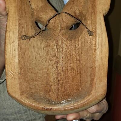 Vintage Wood mask #1