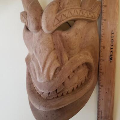 Vintage Wood mask #1