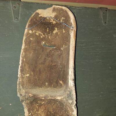 Vintage wood mask #2