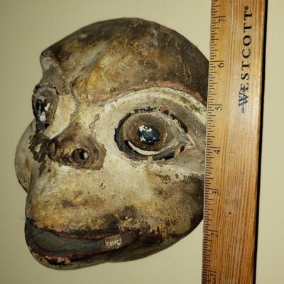 Vintage carved mask #3