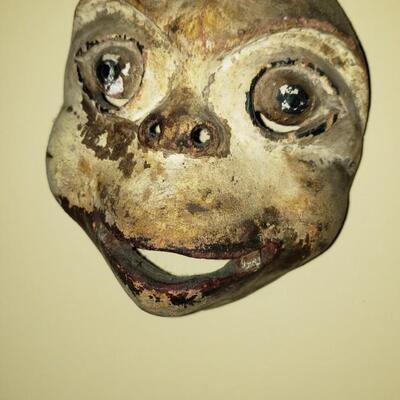 Vintage carved mask #3