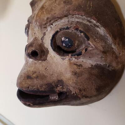 Vintage carved mask #3