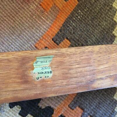 Antique folding luggage rack/bench