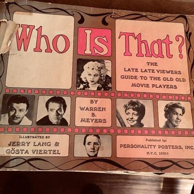 Vintage film book