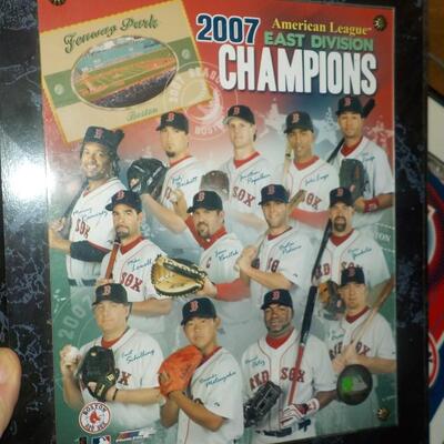 2007 Red Sox American League East Div. Champions.