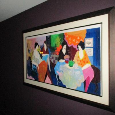 Colorful Wall Art- Framed Under Glass