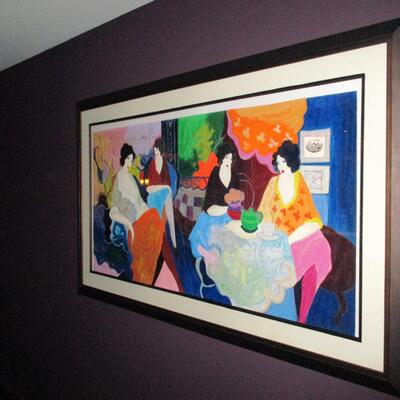 Colorful Wall Art- Framed Under Glass