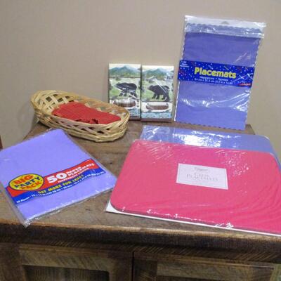 Group of Paper and Plastic Products for Various Ocassions