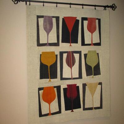 Wine Themed Wall Hanging