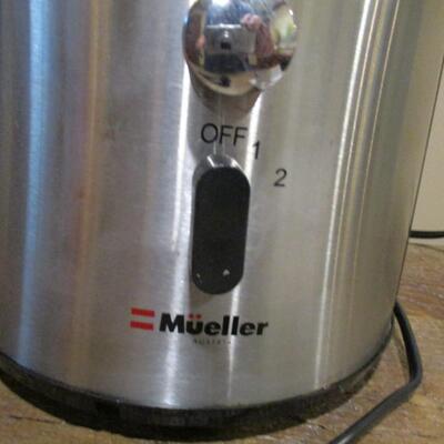 Mueller Ultra Juicer:  Model MU-100