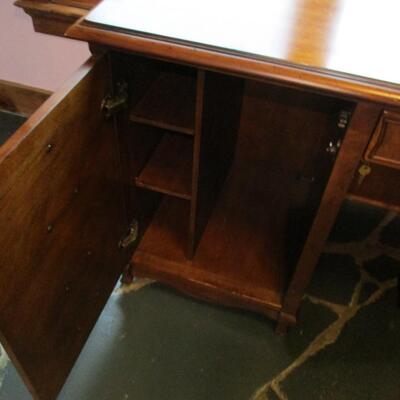 Wooden Knee Hole Desk by Century Furniture