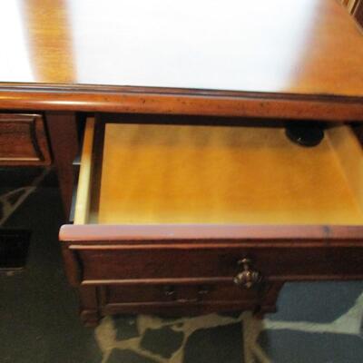 Wooden Knee Hole Desk by Century Furniture