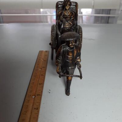 Vintage plastic Ricshaw