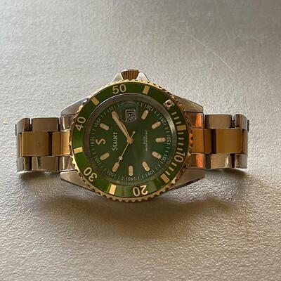 LOT 206  STAUER MENS WRIST WATCH