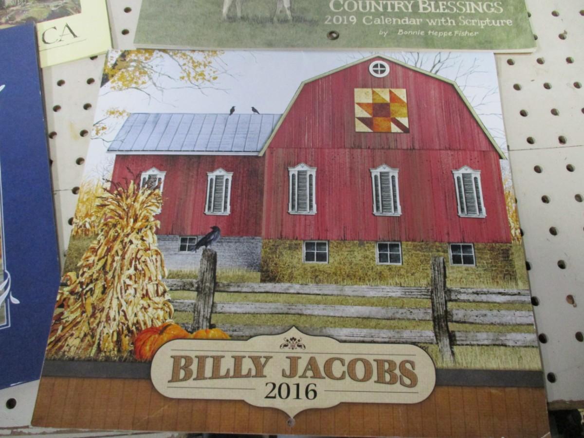Back Issues Of Scenic Calendars Eric Sloane Bonnie Heppe Fisher