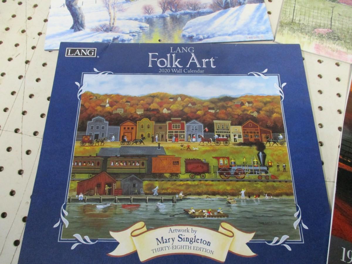 Back Issues Of Scenic Calendars E Bonnie Heppe Fisher Mary