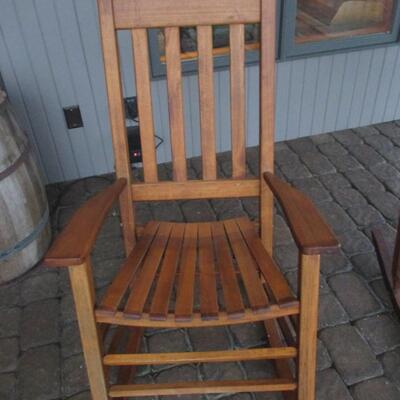Wooden Rocking Chair (#2)