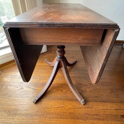 Double drop leaf Chippendale Table