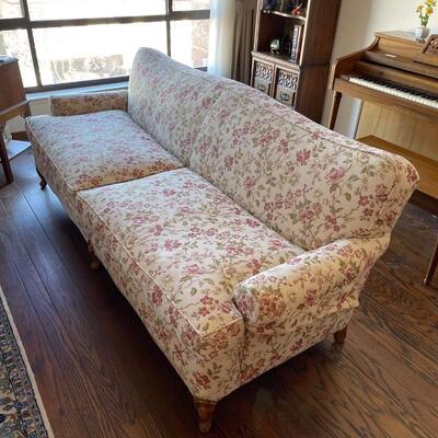 Grand Floral Sofa