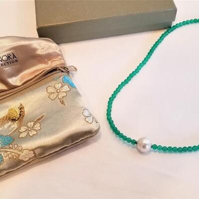 Lot #43  HONORA Pearl Necklace in Original Box