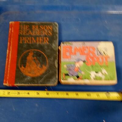 LOT 104  TWO VERY OLD CHILDRENS BOOKS
