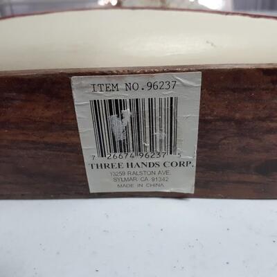 13in. Tall wooden ship model