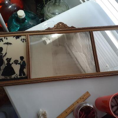 Vintage 1933 picture mirrors
