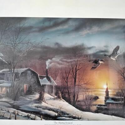 Terry redlin Sharing Season 1 Signed