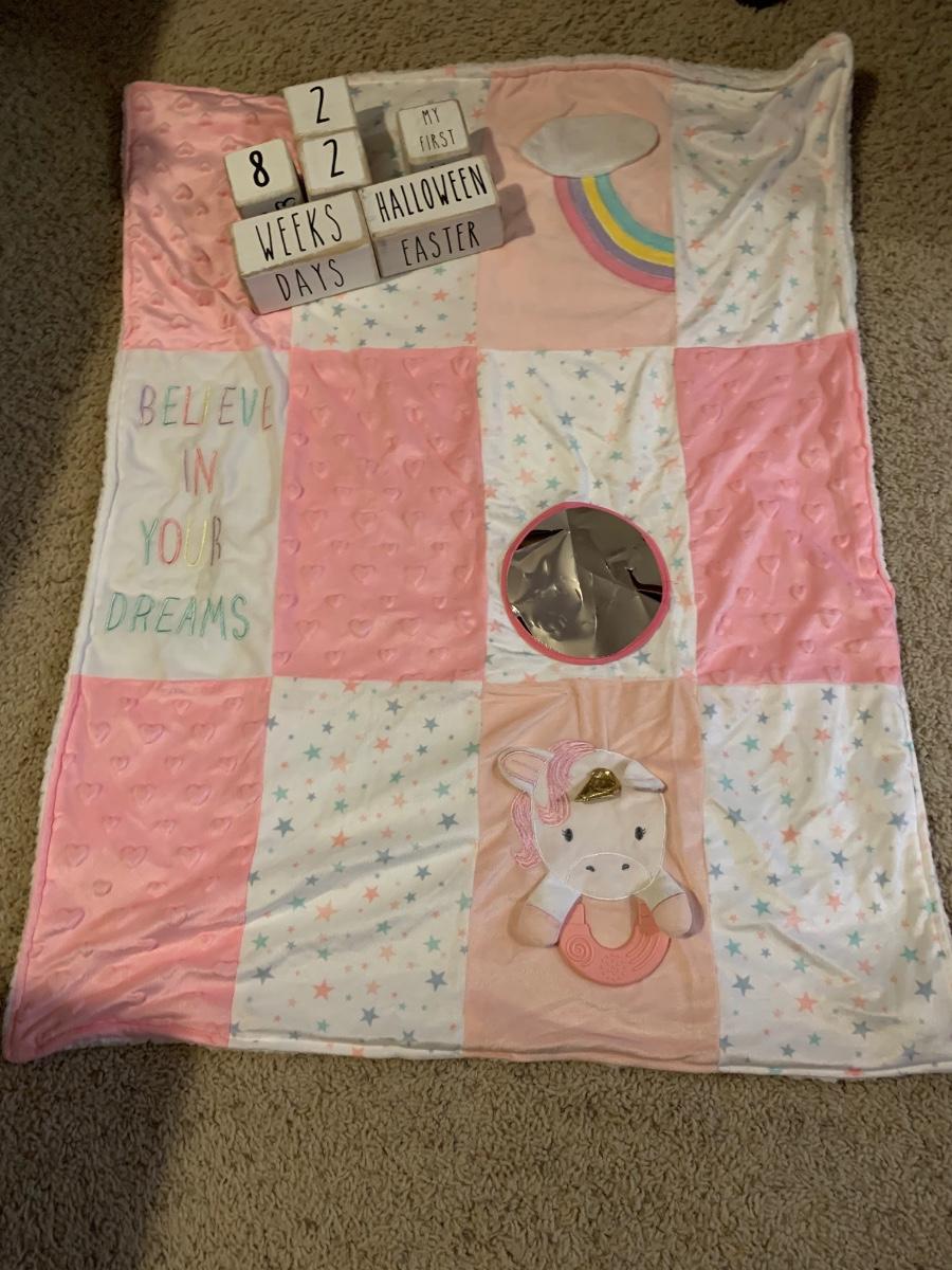 Baby Activity Blanket/Blocks