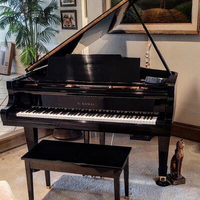 K  Kawai Grand Piano with Pianomation QRS