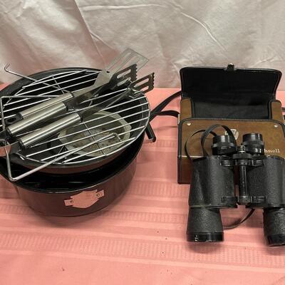 B3- Binoculars and Small Grill