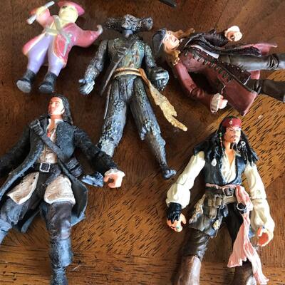 Pirates of the Caribbean Jack Sparrow action figures