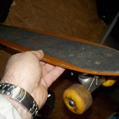 1950's "  Fiberflex Skateboard by Gordon Smith".