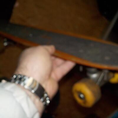 1950's "  Fiberflex Skateboard by Gordon Smith".