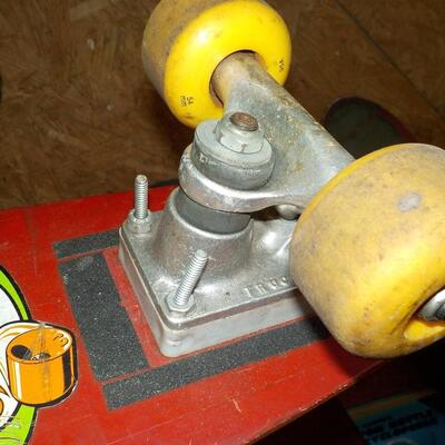 1950's "  Fiberflex Skateboard by Gordon Smith".