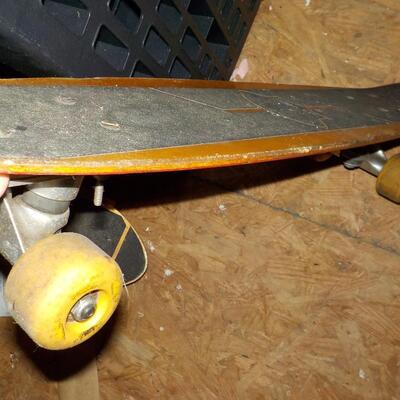 1950's "  Fiberflex Skateboard by Gordon Smith".