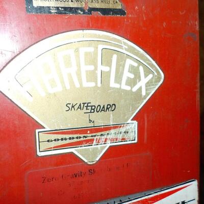 1950's "  Fiberflex Skateboard by Gordon Smith".