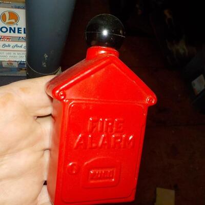Vintage 1970's Avon " Fire Alarm Box protein hair wash."