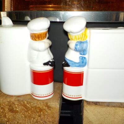 Salt and Pepper 1960's Campbell Soup Shakers."