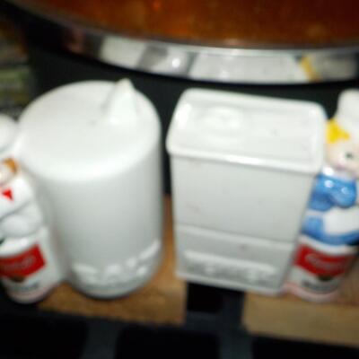 Salt and Pepper 1960's Campbell Soup Shakers."